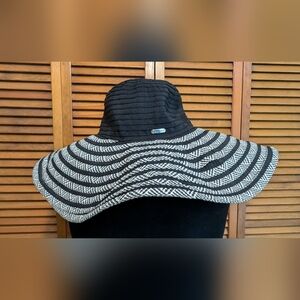 Calvin Klein Black Floppy Hat